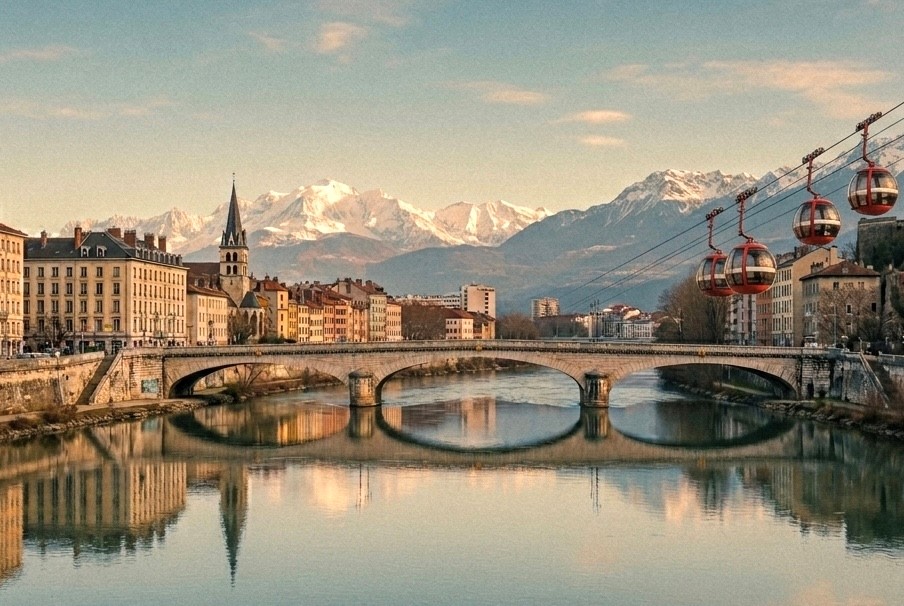 Vue de Grenoble